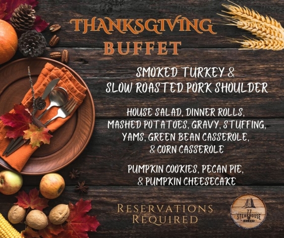 Buffet Menu